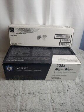 HP LaserJet 128A Black Toner Triple Pack CE320AD Sealed In Boxes